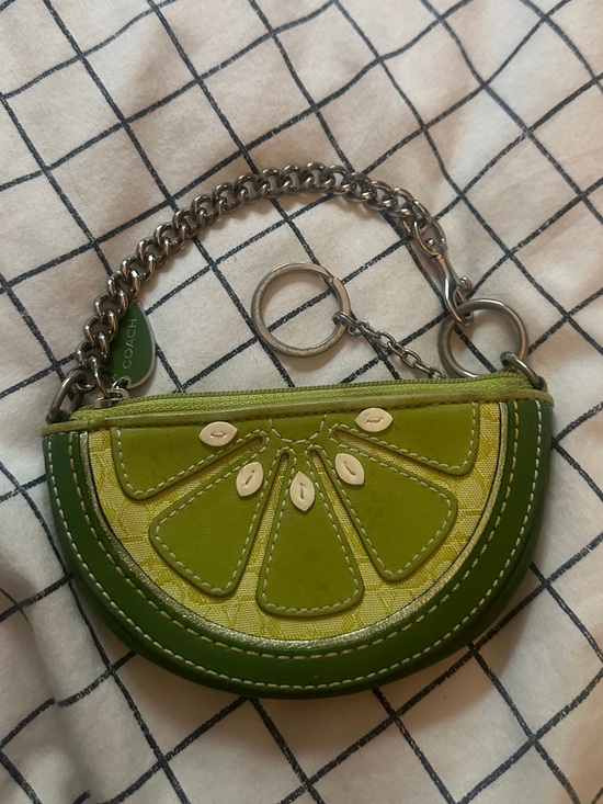 Coach Handbags - Rare and hard to find! Coach fruit slice coin purse lime y2k 2006